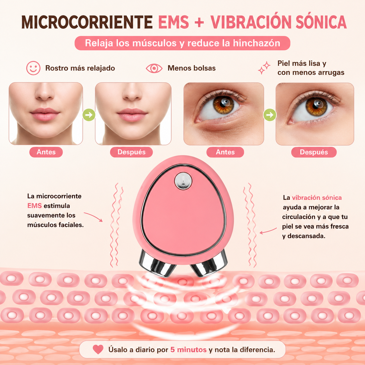 Masajeador Facial